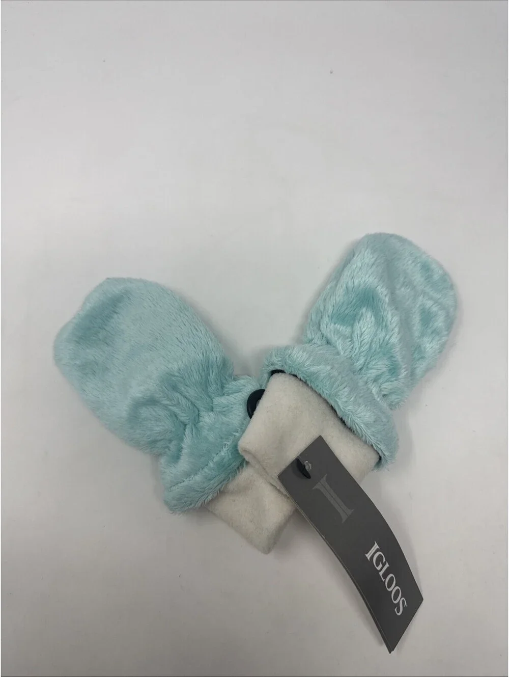 Light Green Igloos Mittens Size 12m-24m